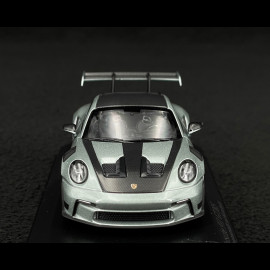 Porsche 911 GT3 RS Typ 992 2024 Weissach Package Fish Silber Grau Metallic 1/43 Minichamps 410062117