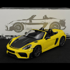Porsche 718 Spyder RS Weissach Package 2024 Racing Yellow 1/18 Minichamps 110063132