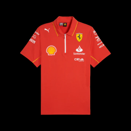 Ferrari Polo-Shirt Puma F1 Team Leclerc / Hamilton Rot 701228000-001 - unisex