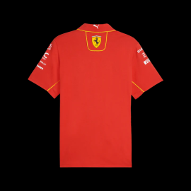 Ferrari Polo-Shirt Puma F1 Team Leclerc / Hamilton Red 701228000-001 - unisex