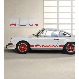 Porsche 911 Wall Art Carrera 2.7 White Grand Prix / Red WAP0502020S0CC