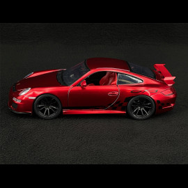 Porsche 911 GT3 Type 997 2007 Candy Red Pink Slips 1/24 Jada Toys 35898