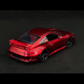 Porsche 911 GT3 Typ 997 2007 Bonbonrot Pink Slips 1/24 Jada Toys 35898