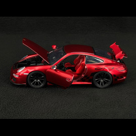 Porsche 911 GT3 Typ 997 2007 Bonbonrot Pink Slips 1/24 Jada Toys 35898