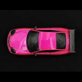 Porsche 911 GT3 RS Type 996 2003 Metallic Fluorescent Red Pink Slips 1/24 Jada Toys 34847