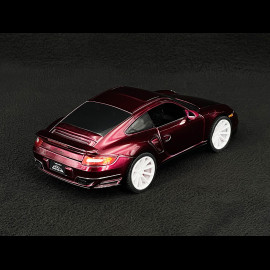 Porsche 911 Turbo Typ 997 2007 Metallic-Violett Pink Slips 1/24 Jada Toys 35506