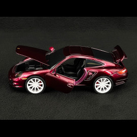 Porsche 911 Turbo Typ 997 2007 Metallic-Violett Pink Slips 1/24 Jada Toys 35506