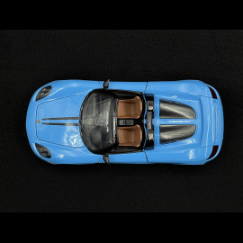 Porsche Carrera GT 2005 Glossy Blue Pink Slips 1/24 Jada Toys 35066