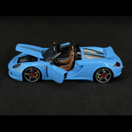 Porsche Carrera GT 2005 Glossy Blue Pink Slips 1/24 Jada Toys 35066