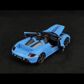 Porsche Carrera GT 2005 Glossy Blue Pink Slips 1/24 Jada Toys 35066