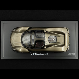 Porsche Mission X 2023 Rocket Metallic 1/18 Spark WAP0218040SMIS