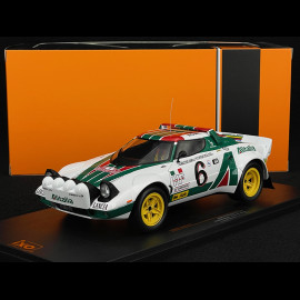 Lancia Stratos HF n° 6 2. Rallye Monte Carlo 1976 1/18 Ixo RMC162B