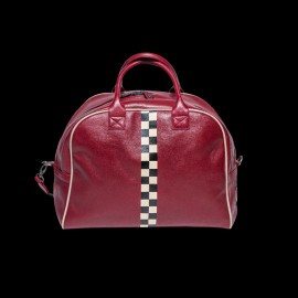 24h Le Mans Leather Bag Dark Red Mick 27471-4010