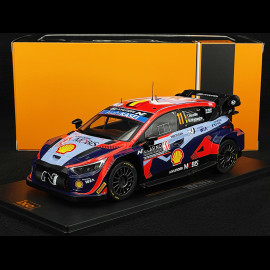 Hyundai I20 N n° 11 WRC1 2nd Monte Carlo Rally 2023 1/18 Ixo RMC153A