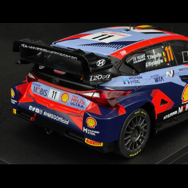 Hyundai I20 N n° 11 WRC1 2nd Monte Carlo Rally 2023 1/18 Ixo RMC153A
