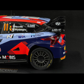Hyundai I20 N n° 11 WRC1 2nd Monte Carlo Rally 2023 1/18 Ixo RMC153A