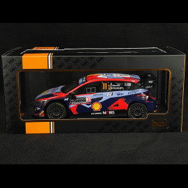 Hyundai I20 N n° 11 WRC1 2nd Monte Carlo Rally 2023 1/18 Ixo RMC153A