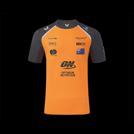McLaren T-Shirt F1 Team n° 81 Oscar Piastri Papaya-Orange TM9914-088 – Herren