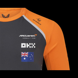 McLaren T-Shirt F1 Team n° 81 Oscar Piastri Phantom TM9914-126 - Men's