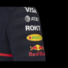 Red Bull Racing Polo Shirt F1 Team Replica Collection Midnight Blue TM9865-020 - Men's