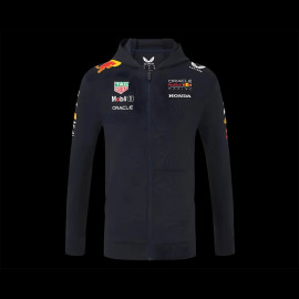 Red Bull Racing Sweatshirt Mit Reißverschluss F1 Team Replica Kollektion Mitternachtsblau TM9873AT-020