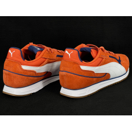 Porsche Softride St Miler Schuhe von Puma – Orange / Weiß & Blau 308973-03 – Unisex