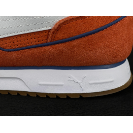 Porsche Softride St Miler Schuhe von Puma – Orange / Weiß & Blau 308973-03 – Unisex