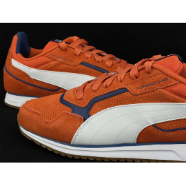 Porsche Softride St Miler Schuhe von Puma – Orange / Weiß & Blau 308973-03 – Unisex