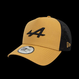 Kappe Alpine Kamel Trucker Schwarz Logo New Era 605955527