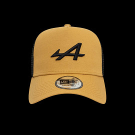 Kappe Alpine Kamel Trucker Schwarz Logo New Era 605955527