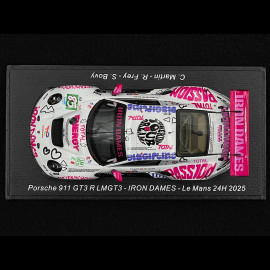 Porsche 911 GT3 R LMGT3 n° 85 Iron Dames 24h Le Mans 2025 1/43 Spark S9302