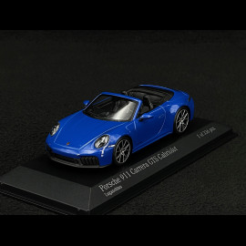 Porsche 911 Carrera GTS Cabriolet Type 992.2 2024 Lugano Blue 1/43 Minichamps 410064131