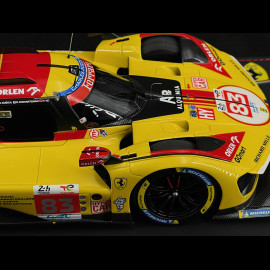 Ferrari 499P n° 83 24h Le Mans 2024 1/18 BBR Models P18252C
