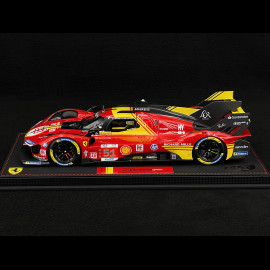 Ferrari 499P n° 51 3. 24h Le Mans 2024 1/18 BBR Models P18252B