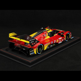 Ferrari 499P n° 51 3rd 24h Le Mans 2024 1/18 BBR Models P18252B