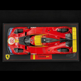 Ferrari 499P n° 51 3. 24h Le Mans 2024 1/18 BBR Models P18252B