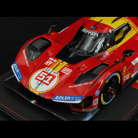 Ferrari 499P n° 51 3. 24h Le Mans 2024 1/18 BBR Models P18252B
