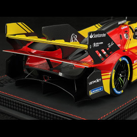 Ferrari 499P n° 51 3rd 24h Le Mans 2024 1/18 BBR Models P18252B