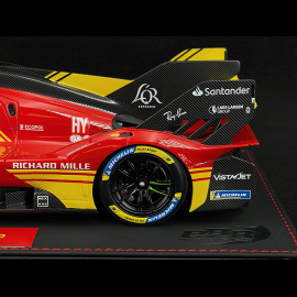 Ferrari 499P n° 51 3. 24h Le Mans 2024 1/18 BBR Models P18252B