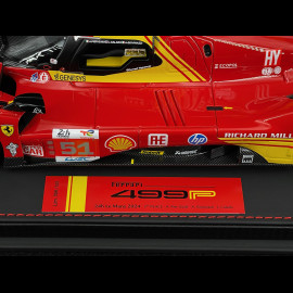 Ferrari 499P n° 51 3rd 24h Le Mans 2024 1/18 BBR Models P18252B