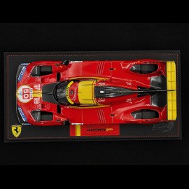 Ferrari 499P n° 50 Winner 24h Le Mans 2024 1/18 BBR Models P18252A