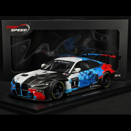 BMW M4 G82 GT3 Evo n° 1 Présentation 2024 1/18 Top Speed TS0614