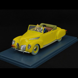 Tintin Captain Haddock's Convertible - The Seven Crystal Balls - Yellow 1/24 29902