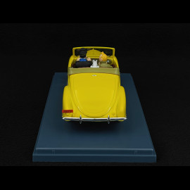 Tim Und Struppi Kapitän Haddocks Cabriolet – Die sieben Kristallkugeln – Gelb 1/24 29902