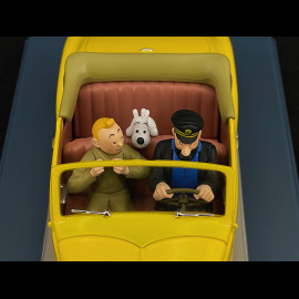 Tintin Captain Haddock's Convertible - The Seven Crystal Balls - Yellow 1/24 29902