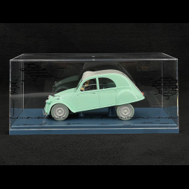 Tintin The 2CV Of The Thompson Twins - The Calculus Affair - Green 1/24 29908