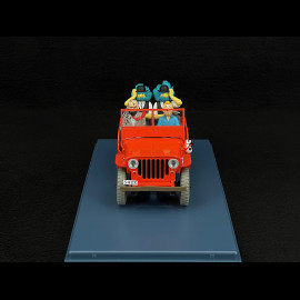 Tim Und Struppi Der Wüstenjeep – Tim Und Struppi Im Land Des Schwarzen Goldes – Rot 1/24 29947