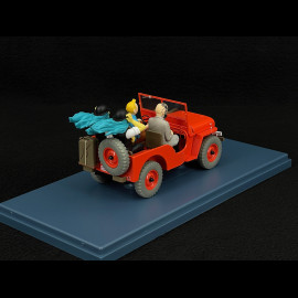 Tim Und Struppi Der Wüstenjeep – Tim Und Struppi Im Land Des Schwarzen Goldes – Rot 1/24 29947