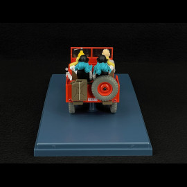 Tintin The Desert Jeep - Tintin In The Land Of Black Gold - Red 1/24 29947