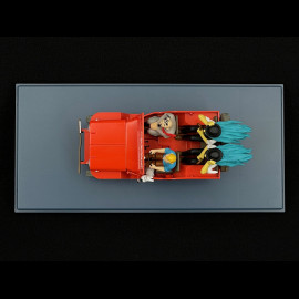Tintin The Desert Jeep - Tintin In The Land Of Black Gold - Red 1/24 29947